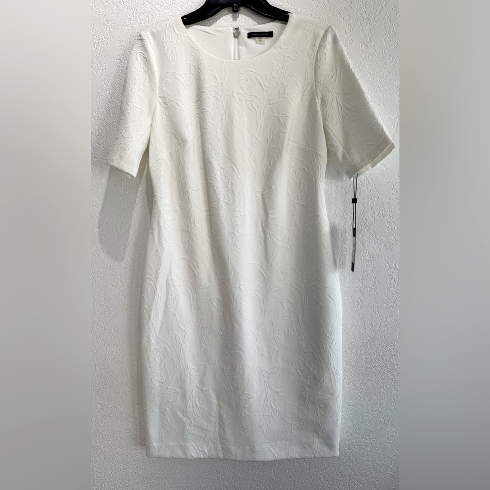 Tommy Hilfiger white sheath dress